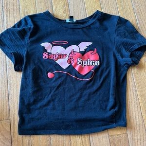 Black Baby Tee